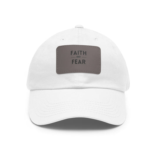 Dad Hat with Leather Patch // Custom PUFF Print Trucker Hats // Unbeatable Quality and Price // Logos // Pictures // Quotes // Baseball Cap