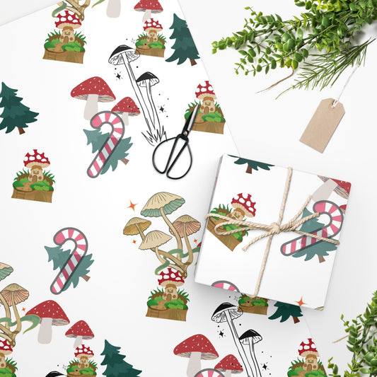 Mushroom Wrapping Paper