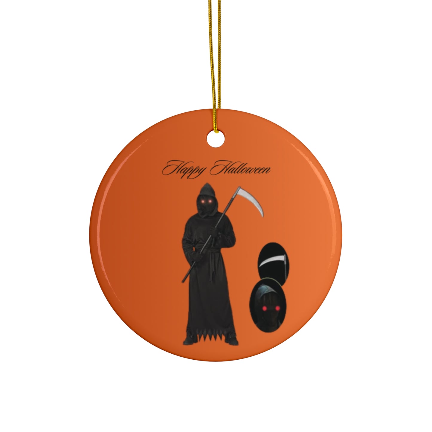 Halloween Ornament, Gift for Halloween Couple, Husband and Wife, Friends, Personalized Halloween Ornament, Christmas Ornamen