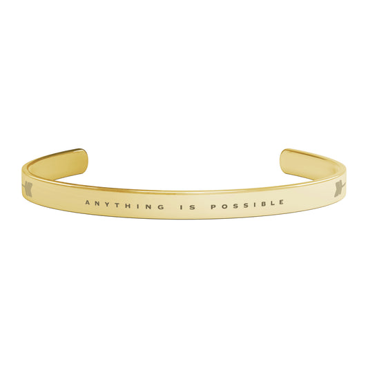 Anything is Possible, Jewelry gift for her, Elegant gift for woman.