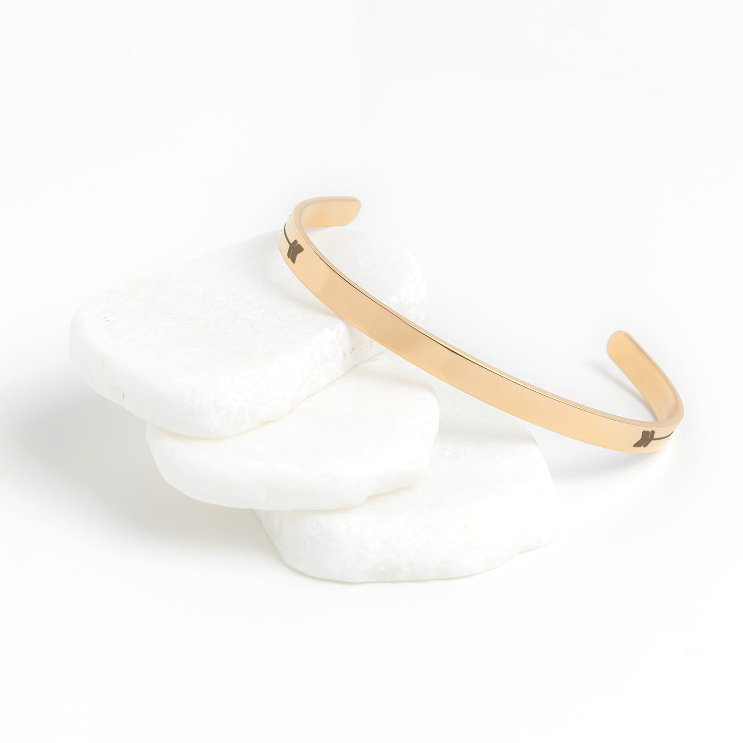 Remember Who You Are and Straighten Your Crown Personalizable Cuff Bracelet